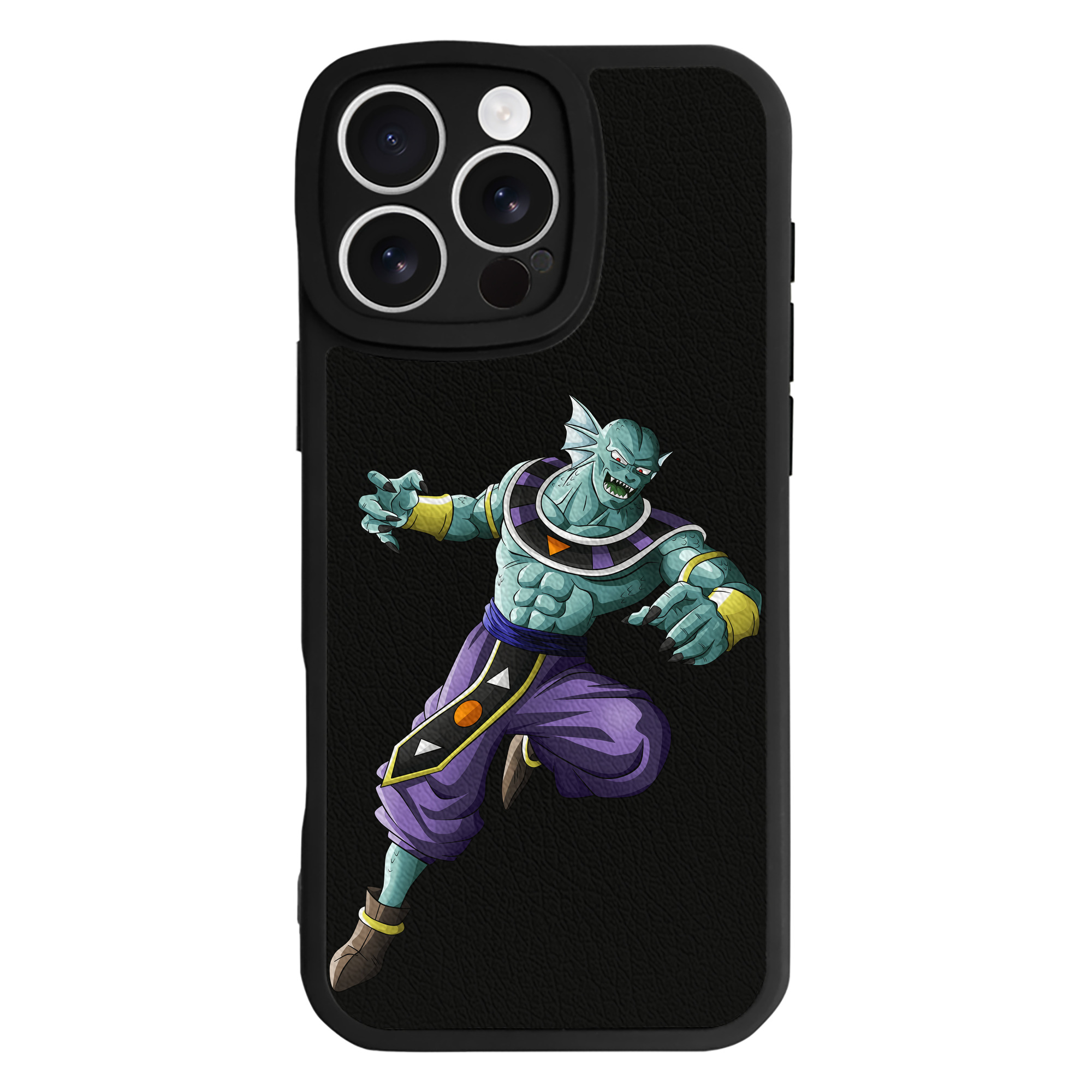 （画像用） ドラゴンボール DRAGON BALL 【iPhone 16シリーズ対応】シリコンスマホケース（レザー調） 材質：シリコン